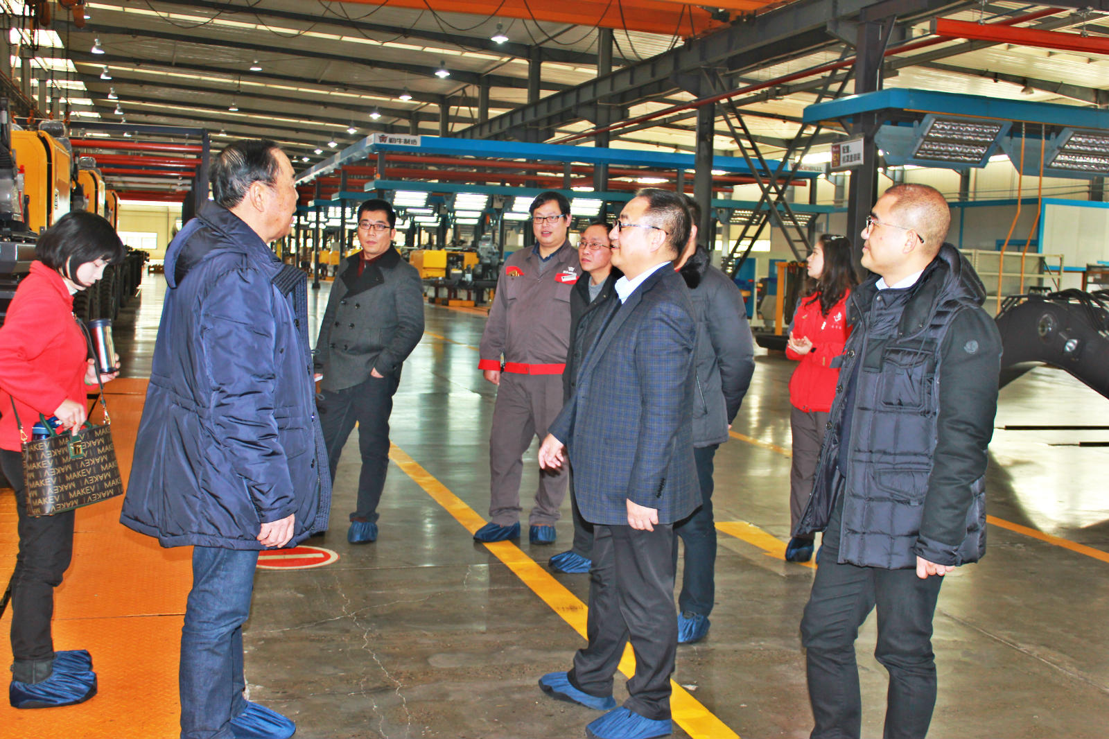 大渡口區副區長蒞臨勤牛調研指導 大渡口區副區長蒞臨勤牛調研指導